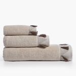 Σετ 3τμχ.Πετσέτες Momentum Beige Nef-Nef Homeware