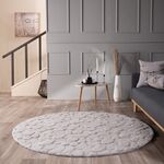 Στρόγγυλο Χαλί Γούνα Alley 11  R120 Teoran