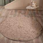 Στρόγγυλο Χαλί Γούνα Alley 03  R120 Teoran