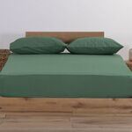 Σεντόνι Jersey 1172-Green King Size 180x200+35 Nef-Nef Homeware