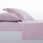 Σεντόνι Βαμβακοσατέν Elements 24 Pale Mauve 160x200+35 Υπέρδιπλο με Λάστιχο Nef-Nef Homeware