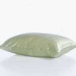 Μεταξωτή Μαξιλαροθήκη Diamond Champagne/Green 50x70 Nef-Nef Homeware
