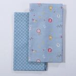 Βρεφικά Σετ 2τμχ. Σεντόνια Λίκνου Super Boy Nef-Nef Homeware