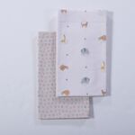 Βρεφικά Σετ 2τμχ. Σεντόνια Λίκνου Jungle In Motion Nef-Nef Homeware