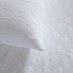 Διακοσμητική Μαξιλαροθήκη Charisma White 50x50 Nef-Nef Homeware
