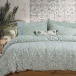 Σετ Σεντόνια Jetrix Green 200x270 Διπλά Nef-Nef Homeware