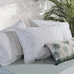 Μαξιλαροθήκη Donter 26 Ecru/Green 52x72 Nef-Nef Homeware