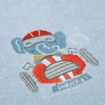 Σετ 2τμχ.Βρεφικές Πετσέτες Super Boy Nef-Nef Homeware