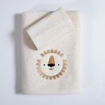 Σετ 2τμχ.Βρεφικές Πετσέτες Jungle In Motion Nef-Nef Homeware