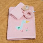 Σετ 2τμχ.Βρεφικές Πετσέτες Spring Happiness Nef-Nef Homeware