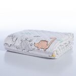Κουβερλί παιδικό Dinosaur Art Μονό 180x240 Nef-Nef Homeware