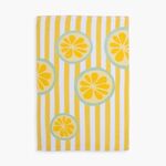 Ποτηρόπανο Βελουτέ Lemonade 26 Yellow 40x60 Nef-Nef Homeware