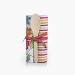 ΠΟΤΗΡΟΠΑΝΟ ΜΕ ΞΥΛΙΝΗ ΚΟΥΤΑΛΑ ΣΕΤ 2ΤΜΧ LADLE Nef-Nef Homeware