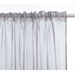 Κουρτίνα Elina Grey 140x270 Nef-Nef Homeware