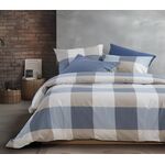 Μαξιλαροθήκη Casual Check Denim 52x72 Nef-Nef Homeware