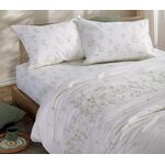 Σετ Σεντόνια Claris Ecru Διπλά 200x270 Nef-Nef Homeware