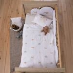 Βρεφική Κουβέρτα Πικέ Κούνιας Jungle In Motion 110x150 Nef-Nef Homeware