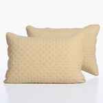 Σετ 2τμχ.Μαξιλαροθήκες Adelle Butter Yellow 52x72 Nef-Nef Homeware