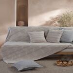 Ριχτάρι Τετραθέσιο Breeze Grey 180x350 Nef-Nef Homeware