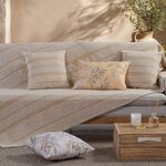 Ριχτάρι Διθέσιο Breeze Natural/Yellow 180x250 Nef-Nef Homeware