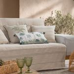 Ριχτάρι Τριθέσιο Breeze Natural/Mint 180x300 Nef-Nef Homeware