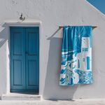 Πετσέτα Θαλάσσης My Island Blue 80x160 Nef-Nef Homeware