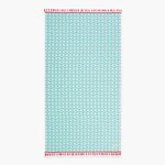 Πετσέτα Θαλάσσης Option Fringes Aqua 90x170 Nef-Nef Homeware