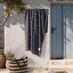 Πετσέτα Θαλάσσης Virago Grey 80x160 Nef-Nef Homeware