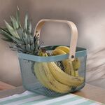 Καλάθι με Λαβή Vista Green 24x24x17 Nef-Nef Homeware