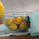 Καλάθι Φρούτων Side Green 28.50x28.50x13 Nef-Nef Homeware