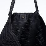 Τσάντα Θαλάσσης Bella Black 48x34x34x14 Nef-Nef Homeware