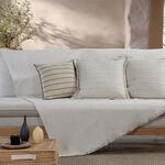 Ριχτάρι Διθέσιο  Malta 26 Ecru/Black 170x250 Nef-Nef Homeware