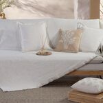 Ριχτάρι Τριθέσιο Zebra Ecru 170x300 Nef-Nef Homeware