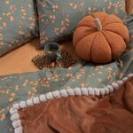Σετ Σεντόνια Floriva Green King Size 270x270+(180x200+35)κατωσέντονο με λάστιχοNef-Nef Homeware