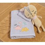 Σετ 2τμχ Πετσέτες Dinosaur Art Nef-Nef Homeware