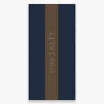 Πετσέτα Stay Salty Blue/brown 80x160 Nef-Nef Homeware