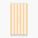 Πετσέτα Smooth Yellow 90x170 Nef-Nef Homeware