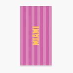 Πετσέτα Θαλάσσης Miami Mauve 80x160 Nef-Nef Homeware