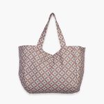 Τσάντα Θαλάσσης Sparkle Brown 41x39x24 Nef-Nef Homeware