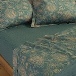 Σετ Σεντόνια Βαμβακοσατέν Elinda Green Υπέρδιπλα 240x270+(160x200+35)κατωσέντονο Nef Nef Homeware