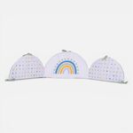 Πάντα Κούνιας Baby Dots Ecru/Green Nef Nef Homeware