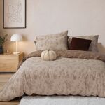 Σετ Παπλωματοθήκη Dream Ecru 240x230 Υπέρδιπλη Nef Nef Homeware