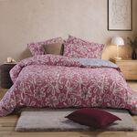 Σετ Παπλωματοθήκη Harmony Bordo 240x230 Υπέρδιπλη Nef Nef Homeware