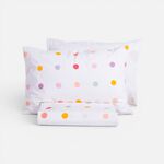 Σετ Παπλωματοθήκη Παιδική Μονή Dots Ecru 160x240 Nef Nef Homeware