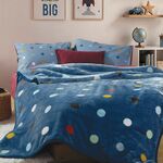 Κουβέρτα Παιδική Dots Blue 160x220 Nef Nef Homeware