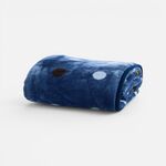 Κουβέρτα Παιδική Dots Blue 160x220 Nef Nef Homeware