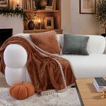 Κουβερτάκι Καναπέ Pompozia Camel 130x180 Nef Nef Homeware