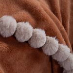 Κουβερτάκι Καναπέ Pompozia Camel 130x180 Nef Nef Homeware
