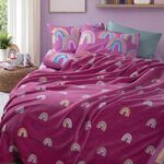 Κουβέρτα Παιδική Fleece Rainbow Mood 160x220 Nef Nef HomewareΚουβέρτα Παιδική Fleece Rainbow Mood 160x220 Nef Nef Homeware
