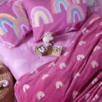 Κουβέρτα Παιδική Fleece Rainbow Mood 160x220 Nef Nef Homeware